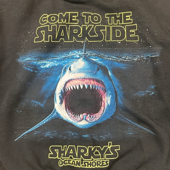 Sharky’s Great White Shark Hoodie XS - Picture 2 of 3